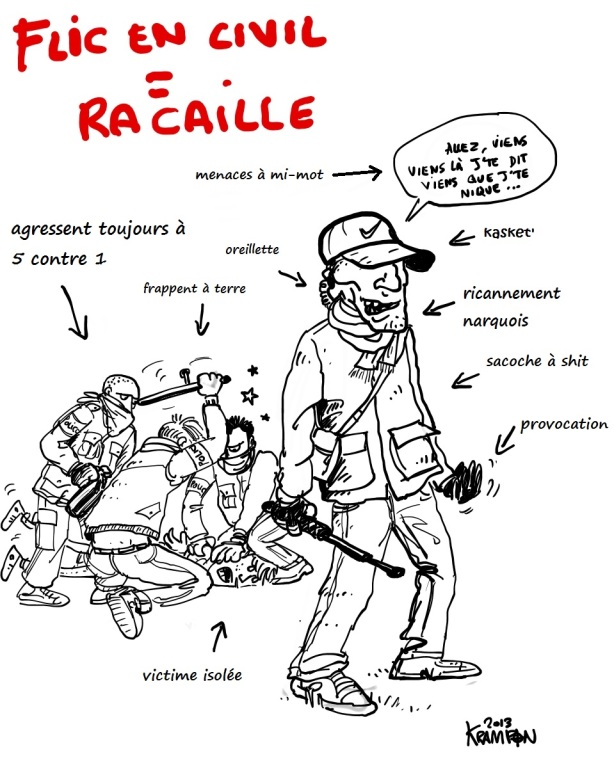 Flic = racaille
